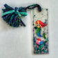 Mermaid Glitter Shaker Bookmark - Glitter Bookmark - Confetti Bookmark Summer Reading