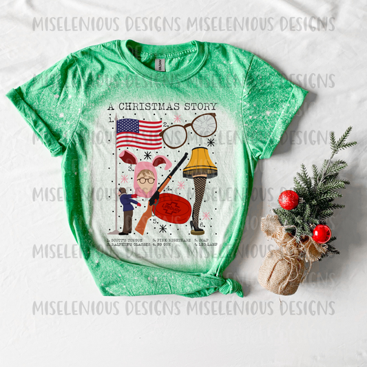 A Christmas Story Chart Christmas Shirt