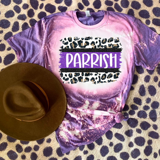 "Parrish Leopard Rectangle" Shirt