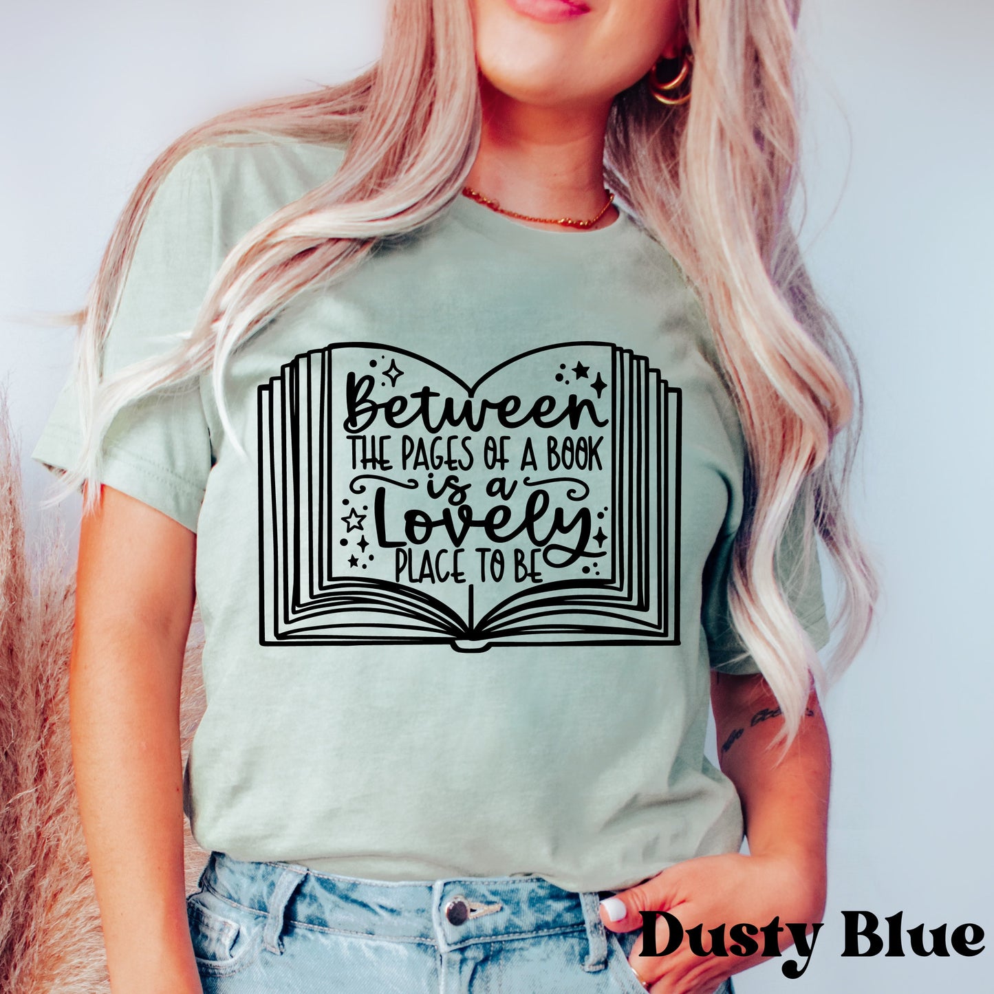 Between the Pages of a Book Bookish T-Shirt for Women•Bookish Gift•Gift for Reader•Gift For Book Lover•Book Shirt•Mystical Book Shirt