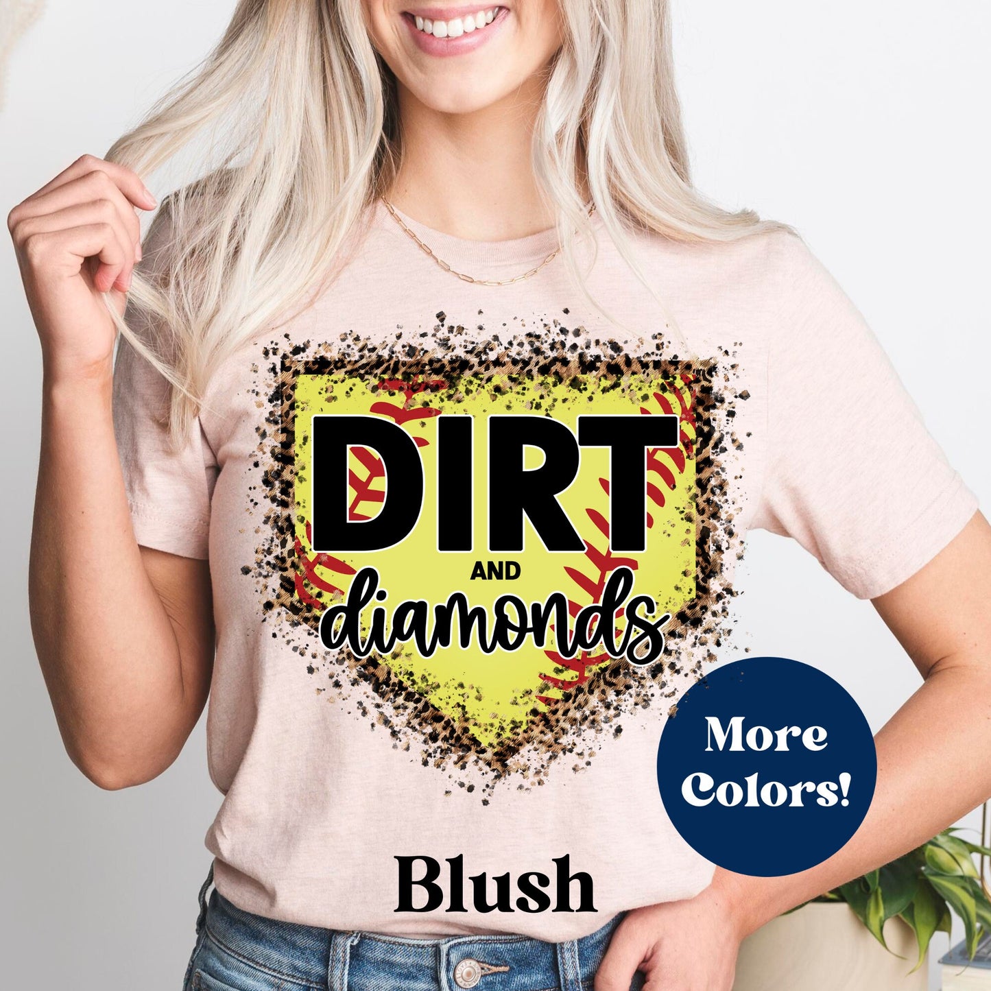 Dirt and Diamonds Softball Shirt-Baseball Mom Shirt-Baseball Shirt-Travel Ball Shirt-Softball Mom Shirt-Travel Ball Mom Shirt