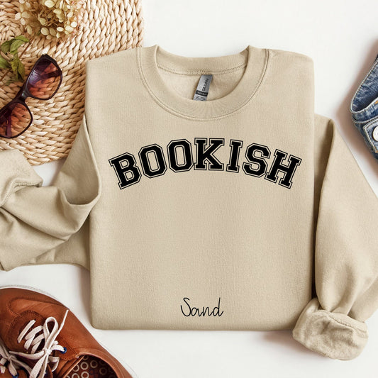 Bookish Varsity Letter Sweatshirt Bookish Book Lover Reader Booktok