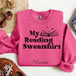 My Reading Sweatshirt Bookish Book Lover Reader Booktok Reading Crewneck Closed My Book